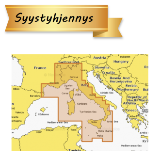 Navionics Platinum+ NPEU012R Mediterranean Sea, Cen. & West Micro-SD/SD-kortilla