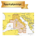 Navionics Platinum+ NPEU012R Mediterranean Sea, Cen. & West Micro-SD/SD-kortilla