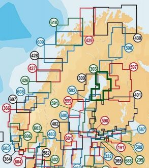 Navionics+ Small 303S2 Kemi-Pietarsaari Compact Flash kortilla