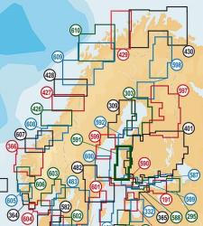 Navionics+ Small 591S2 Raisio-Moikipää Compact Flash kortilla