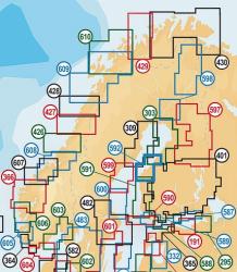 Navionics+ Small 592S2 Storkorsk-Mansikka Compact Flash kortilla