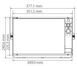 B&G Zeus3S 12 monitoiminäyttö + Halo20+ tutka