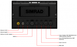 Simrad NSS 4-12 monitoiminäyttö kaikuelektroniikalla12"