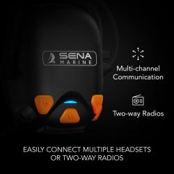 Sena Nautitalk N2R ryhmäverkon Hand-free kuulosuojaimet radiopuhelin-liitännällä