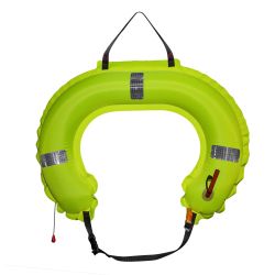 Ocean Safety Jon Buoy Danbuoy & Horseshoe MK3 valolla, valkoinen
