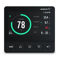 Veratron OL43 monitoiminäyttö NMEA 2000 verkkoon ja suoraan analogiantureihin