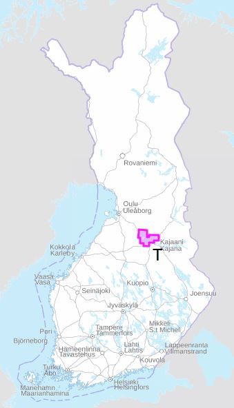 Merikarttasarja T Oulujärvi - Marinea erikoisliike ja verkkokauppa