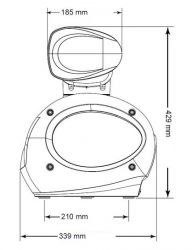 Simrad HALO 3004 avotutka 4"