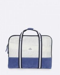 727 Sailbags salkku, sininen nahka