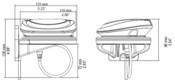 Simrad NAC-2 AP44 VRF autopilotti hydrauliohjauksiin