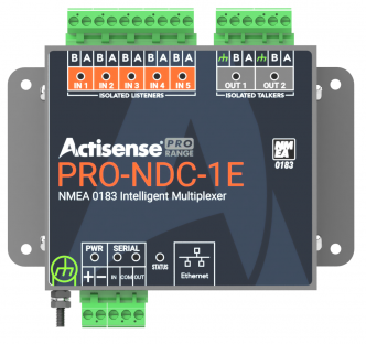 Actisense  PRO-NDC-1E älykäs tyyppihyväksytty NMEA 0183 multiplexer