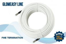 Glomex RA350/25 Glomeasy-sarjan 25 m kaapeli FME-liittimillä