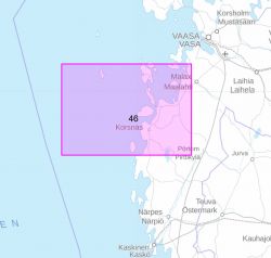 Rannikkokartta 46, Bergö - Södra Björkön, 2023