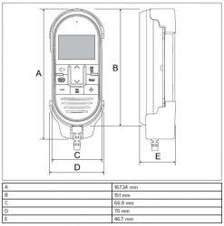 Raymarine Ray91 Black Box VHF/AIS radiopuhelin