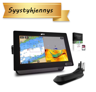 Raymarine AXIOM+ 12 RV RV-100 3D peräpeilianturilla