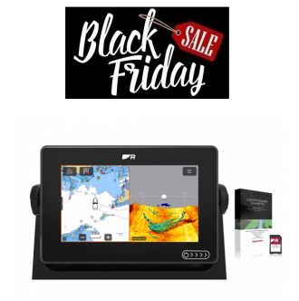 Raymarine AXIOM+ 7 RV monitoiminäyttö RealVision 3D kaiulla