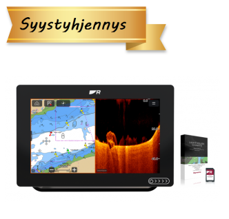 Raymarine AXIOM+ 9 RV monitoiminäyttö RealVision 3D kaiulla
