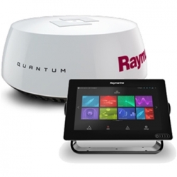 Raymarine AXIOM 9 monitoiminäyttö ja Quantum Q24C Wi-Fi tutka