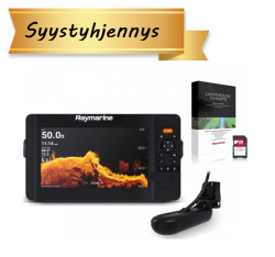 Raymarine Element 9 HV HV-100.02 peräpelianturilla