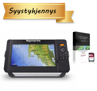 Raymarine Element 9S kaikuluotaimella
