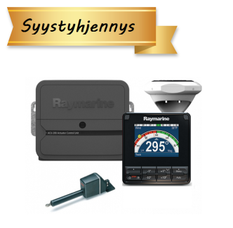 Raymarine Evolution EV-200 lineaaripilotti 11000 kg veneisiin asti