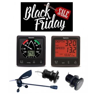 Raymarine i50 Tridata + i60 Wind järjestelmät antureineen