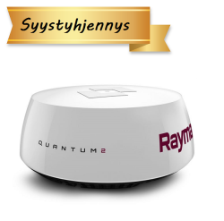 Raymarine Quantum 2 Q24D Doppler + 10 m Raynet tutkakaapeli