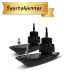 Raymarine RV-320 CHIRP RealVision 3D muovinen läpivientianturipari 20°