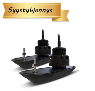 Raymarine RV-320 CHIRP RealVision 3D muovinen läpivientianturipari 20°