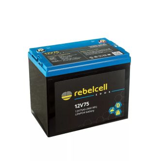 Rebelcell Edge LiFePO4 akku, 12V 75Ah, 960Wh