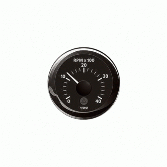 Veratron VDO Viewline 0-4000 rpm kierroslukumittari 52 mm, musta