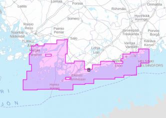 Merikarttasarja B Helsinki - Parainen 2015