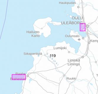 Satamakartta 119, Raahe & Oulu 1:20 000 / 1:10 000, 2022