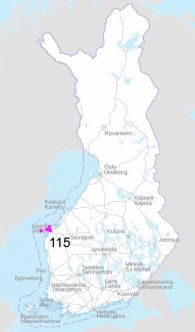 Satamakartta 115, Veckargrund, Nygrund, Vaasa & Raippaluoto 1:20 000, 2022