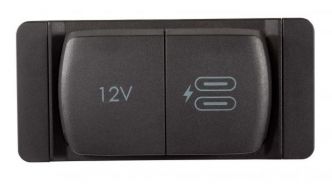 Scanstrut Flip Pro Multi 2 x USB-C & 12V latauspistorasia