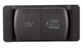 Scanstrut Flip Pro Multi USB-C, USB-A & 12V latauspistorasia