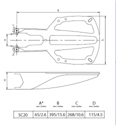 Scanstrut SC20 mastoteline