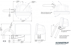 Scanstrut Rail Pod SPR-7-RM