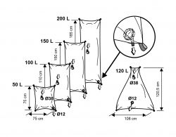 Plastimo Vesisäkki 50 l