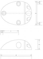 Index Marine SE vesitiivis kaapeliläpivienti 10-12 mm kaapelille, valkoinen