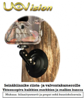 Uovision riistakameran seinäkiinnike