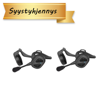 Sena Nautitalk BOSUN ryhmäverkon Hand-free kuulokkeet, tuplapakkaus
