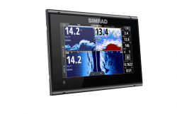 Simrad GO7 XSR kaikuplotteri HDI peräpeilianturilla