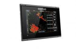 Simrad GO7 XSR kaikuplotteri HDI peräpeilianturilla