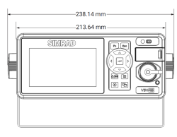 Simrad AIS V5043 A-luokan AIS-lähetin/vastaanotin