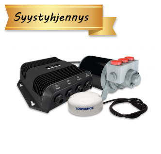 Lowrance/Simrad autopilottisarja hydrauliohjaukseen POINT-1 GPS:llä