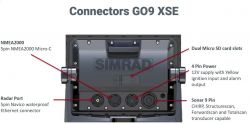 Simrad GO9 XSE kaikuplotteri HDI-peräpeilianturilla