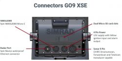 Simrad GO9 XSE kaikuplotteri Active Imaging 3-in-1 peräpeilianturilla