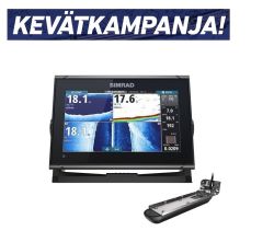 Simrad GO9 XSE kaikuplotteri Active Imaging 3-in-1 peräpeilianturilla