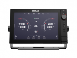 Simrad NSS 4-12 monitoiminäyttö kaikuelektroniikalla12"